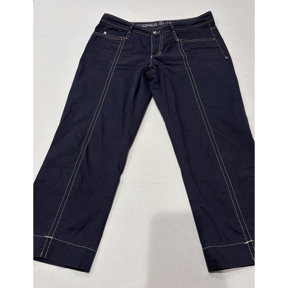 Bogner Sports Pants Women's EU38‎ US8 Navy Blue Stretch Casual Outdoors